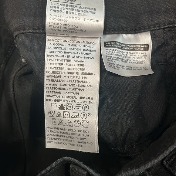 Women’s Levi’s high rise super skinny 720 - Picture 7 of 10